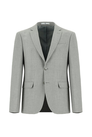  Açık Gri 7 Drop Super Slim Fit Eksra Dar Kesim Takım Elbise