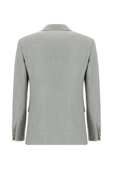  Açık Gri Super Slim Fit Ekstra Dar Kesim Klasik Takım Elbise