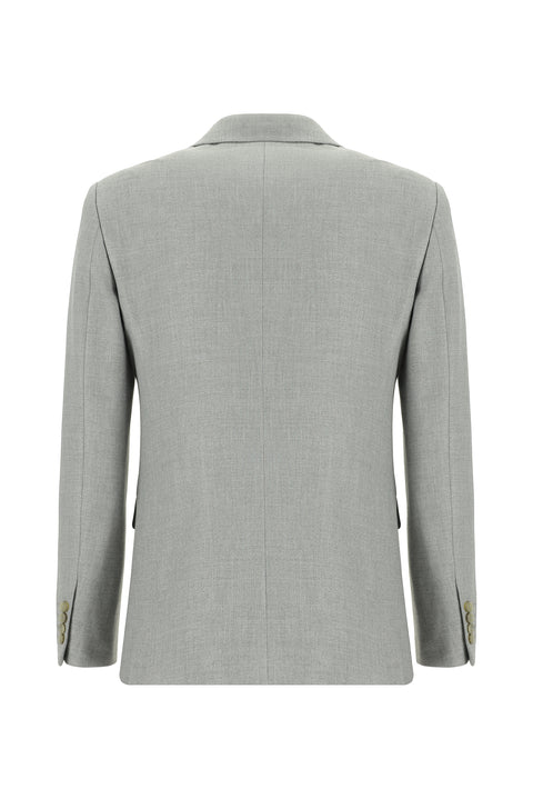 Açık Gri 7 Drop Super Slim Fit Eksra Dar Kesim Takım Elbise