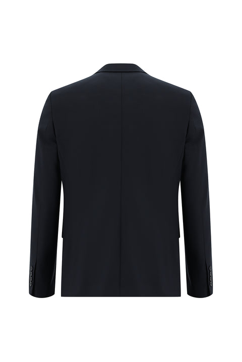 Koyu Lacivert 6 Drop Regular Fit Standart Kesim Takım Elbise