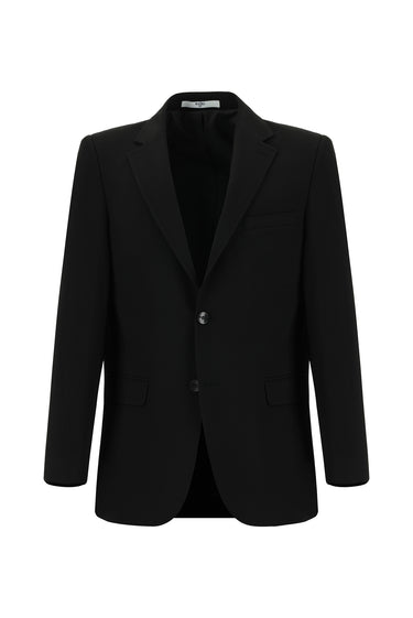  Siyah Super Slim Fit Ekstra Dar Kesim Klasik Takım Elbise