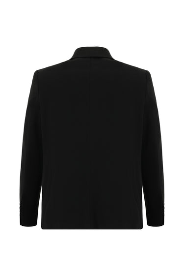  Siyah Slim Fit Dar Kesim Klasik Takım Elbise