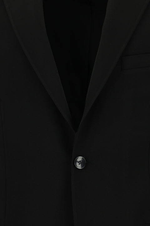 Siyah 7 Drop Super Slim Fit Eksra Dar Kesim Takım Elbise