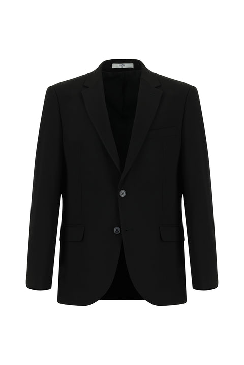 Siyah 7 Drop Slim Fit Dar Kesim Takım Elbise