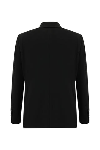  Siyah Relaxed Fit Rahat Kesim Klasik Takım Elbise