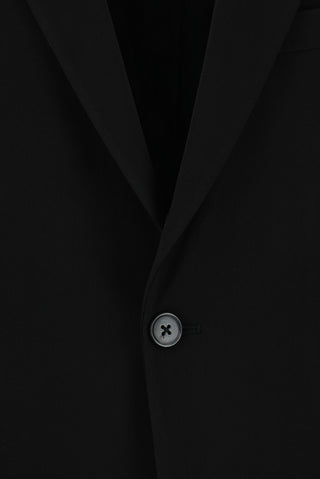  Siyah Relaxed Fit Rahat Kesim Klasik Takım Elbise