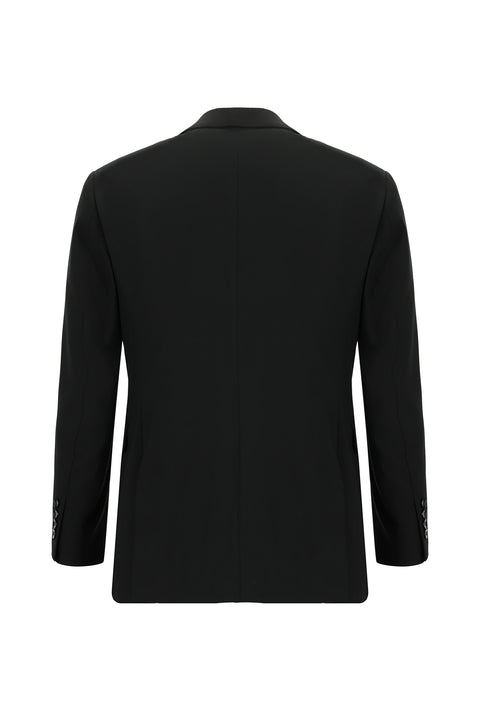 Siyah 6 Drop Regular Fit Standart Kesim Takım Elbise