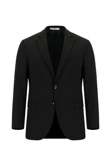 Siyah Regular Fit Klasik Takım Elbise