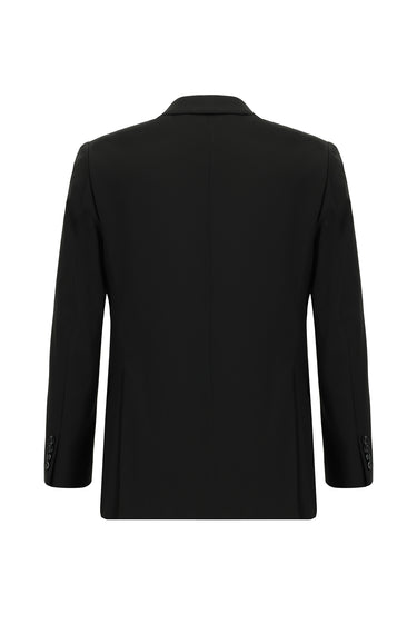 Siyah Regular Fit Klasik Takım Elbise