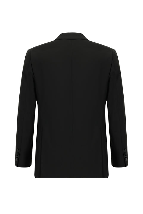 Siyah 6 Drop Regular Fit Standart Kesim Takım Elbise