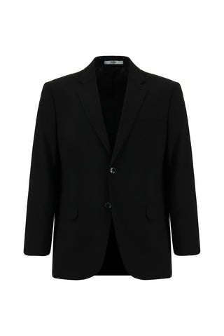  Siyah Regular Fit Klasik Takım Elbise