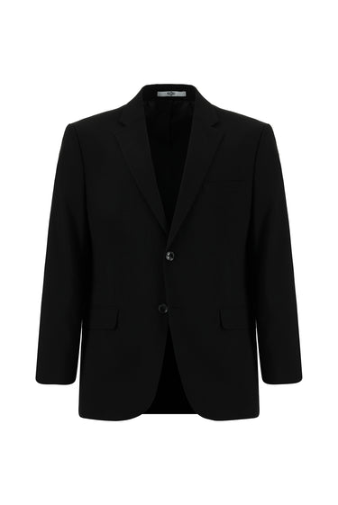 Siyah Regular Fit Klasik Takım Elbise