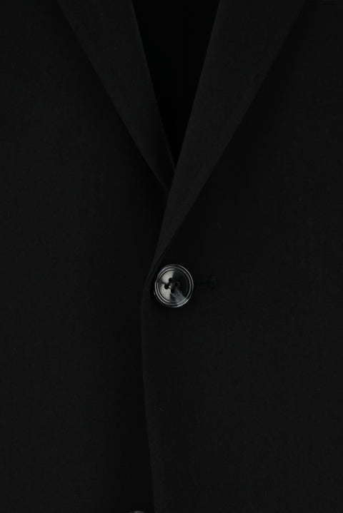 Black 4-Drop Relaxed Fit Suit