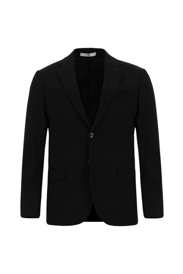  Siyah Regular Fit Klasik Takım Elbise