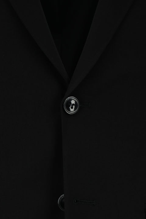 Siyah 7 Drop Super Slim Fit Eksra Dar Kesim Takım Elbise