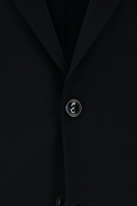 Black Navy 6 Drop Regular Fit Standard Cut Suit