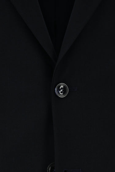 Siyah Lacivert 7 Drop Super Slim Fit Eksra Dar Kesim Takım Elbise