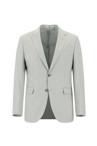  Açık Gri 7 Drop Slim Fit Dar Kesim Takım Elbise