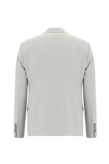 Açık Gri Slim Fit Dar Kesim Klasik Takım Elbise