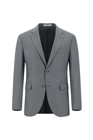 Bulut Gri Slim Fit Dar Kesim Klasik Takım Elbise