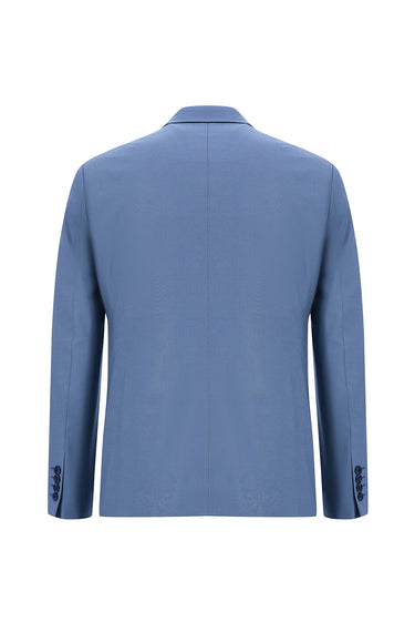 İndigo Slim Fit Dar Kesim Klasik Takım Elbise