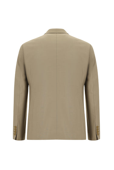 Açık Kahve  Slim Fit Dar Kesim Klasik Takım Elbise