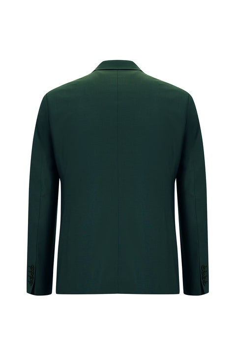 Orman Yeşili 7 Drop Slim Fit Dar Kesim Takım Elbise