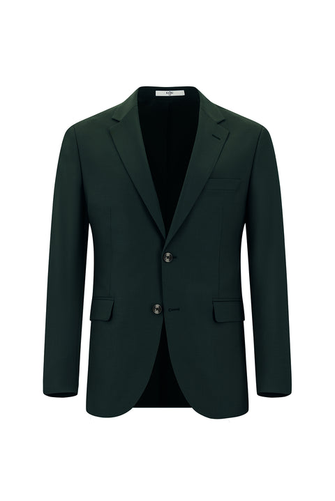 Koyu Yeşil 7 Drop Slim Fit Dar Kesim Takım Elbise