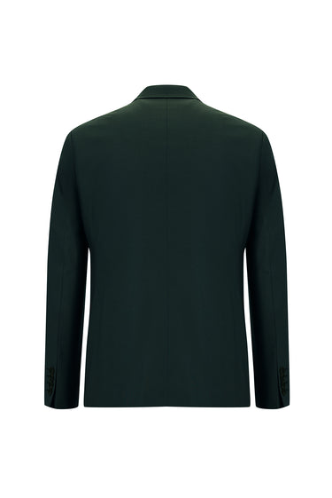 Koyu Yeşil Slim Fit Dar Kesim Klasik Takım Elbise