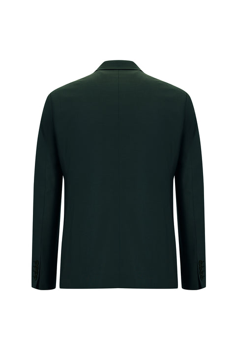 Koyu Yeşil 7 Drop Slim Fit Dar Kesim Takım Elbise