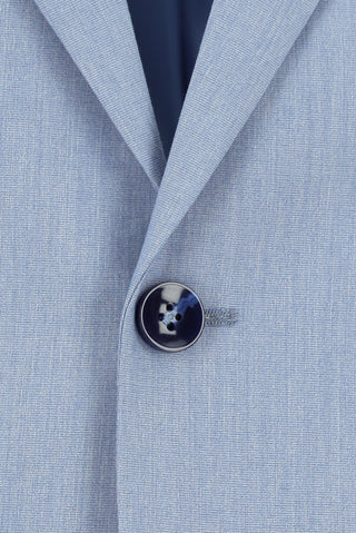  Açık Mavi Slim Fit Dar Kesim Klasik Takım Elbise