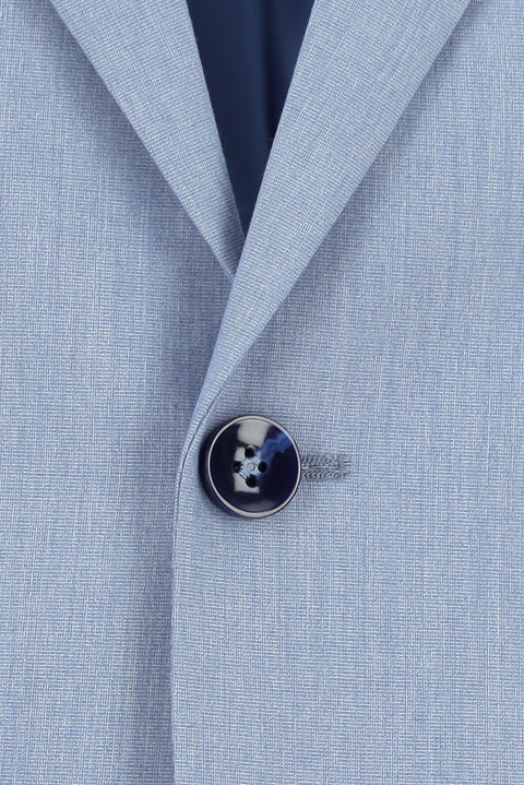 Açık Mavi 7 Drop Slim Fit Dar Kesim Takım Elbise