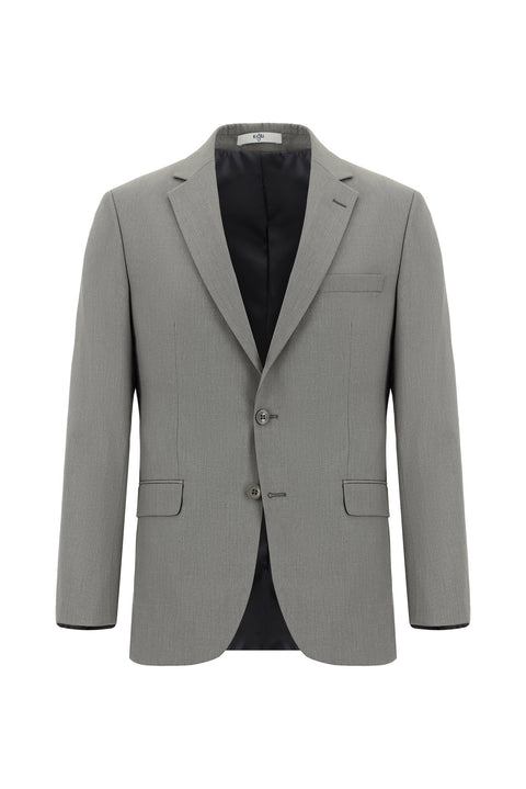 Orta Gri 6 Drop Regular Fit Standart Kesim Takım Elbise