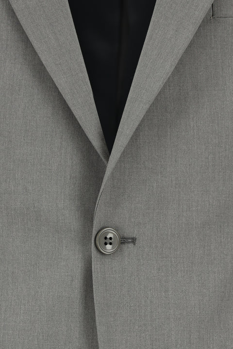 Medium Grey 4-Drop Relaxed Fit Suit