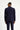 Koyu Lacivert Slim Fit Dar Kesim Beli Lastikli İpli Takım Elbise