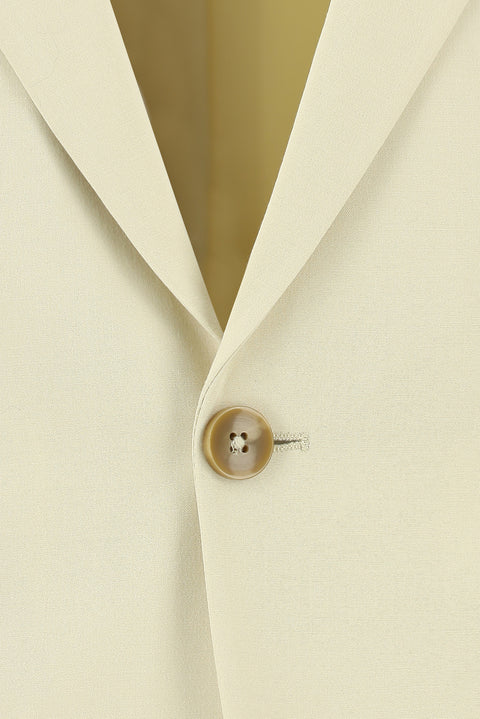 Krem 7 Drop Slim Fit Dar Kesim Takım Elbise