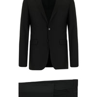 Siyah Slim Fit Dar Kesim Klasik Takım Elbise