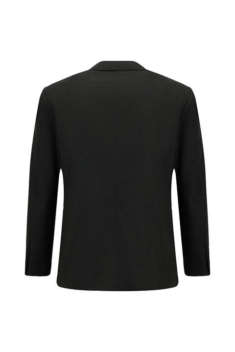 Dark Anthracite 4-Drop Relaxed Fit Notch Lapel Suit