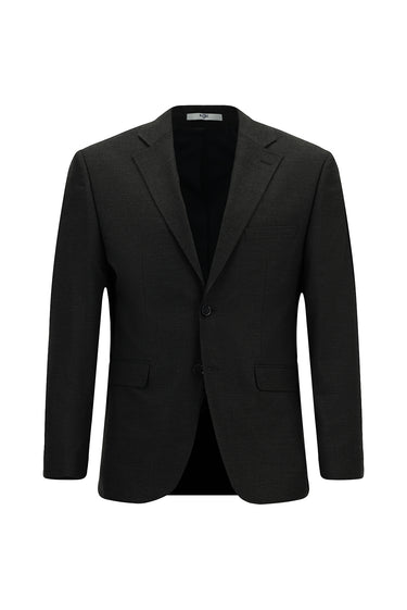Koyu Füme Slim Fit Dar Kesim Klasik Takım Elbise