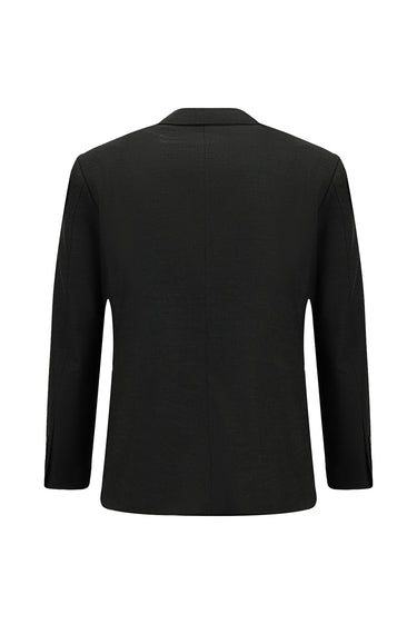 Koyu Füme Slim Fit Dar Kesim Klasik Takım Elbise