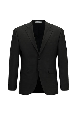  Koyu Füme 6 Drop Regular Fit Standart Kesim Mono Yaka Takım Elbise