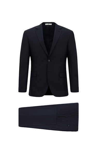  Koyu Lacivert Regular Fit Klasik Takım Elbise