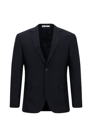  Koyu Lacivert Regular Long Fit Uzun Klasik Kesim Takım Elbise