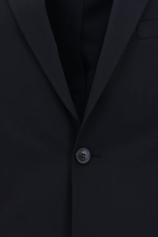  Koyu Lacivert Slim Fit Dar Kesim Klasik Takım Elbise