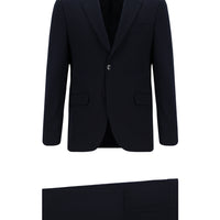 Koyu Lacivert 7 Drop Super Slim Fit Eksra Dar Kesim Mevsimlik Likralı Esnek Takım Elbise