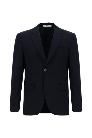  Koyu Lacivert Relaxed Fit Rahat Kesim Klasik Takım Elbise