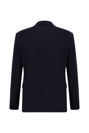  Koyu Lacivert Super Slim Fit Ekstra Dar Kesim Klasik Takım Elbise