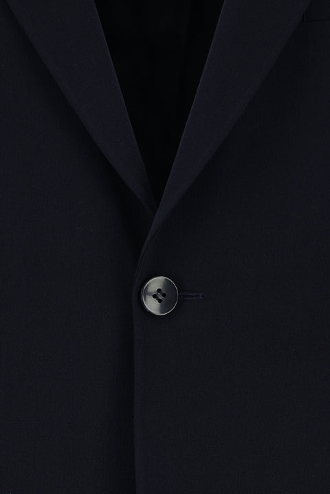Koyu Lacivert 7 Drop Slim Fit Dar Kesim Mevsimlik Likralı Esnek Takım Elbise