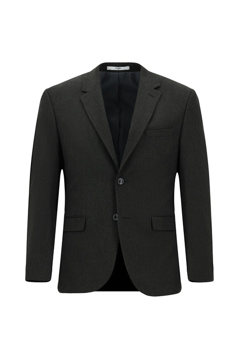 Koyu Antrasit 7 Drop Slim Fit Dar Kesim Mevsimlik Likralı Esnek Takım Elbise