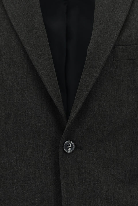 Koyu Antrasit 7 Drop Super Slim Fit Eksra Dar Kesim Mevsimlik Likralı Esnek Takım Elbise